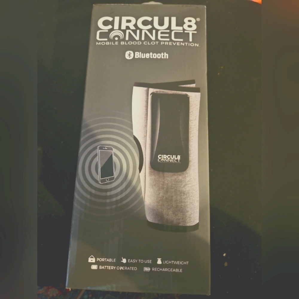 Circul 8 Mobile Blood Clot Prevention Compression Device Bluetooth App Enabled